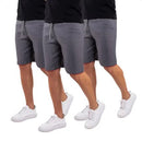 Kit 3 Bermudas Masculina Tactel Liso Academia Treino com Bolso – Traseiro Clássico