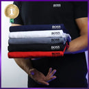 Camiseta ALGODÃO Premium Hugo – Boss Elegante