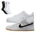 Clássico Shadow + Dunk Low Pro + 3 – Meias Exclusivo